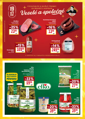 Billa  od 10.12. do 16.12.2025