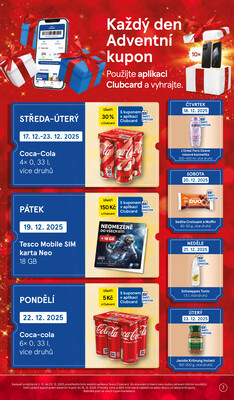 Tesco malé hypermarkety od 17.12. do 24.12.2025