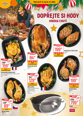Akční leták Globus 17.12. - 24.12.2025 - Globus Brno Ivanovice