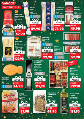 Kaufland 17.12. - 24.12. - Kaufland - Kuřim