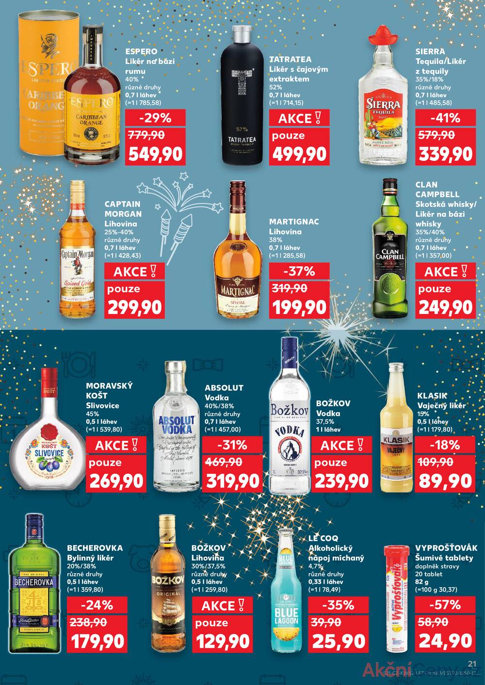 Leták Kaufland - Kaufland 27.12. - 31.12. - Kaufland - Praha 3 (Jarov) - strana 21