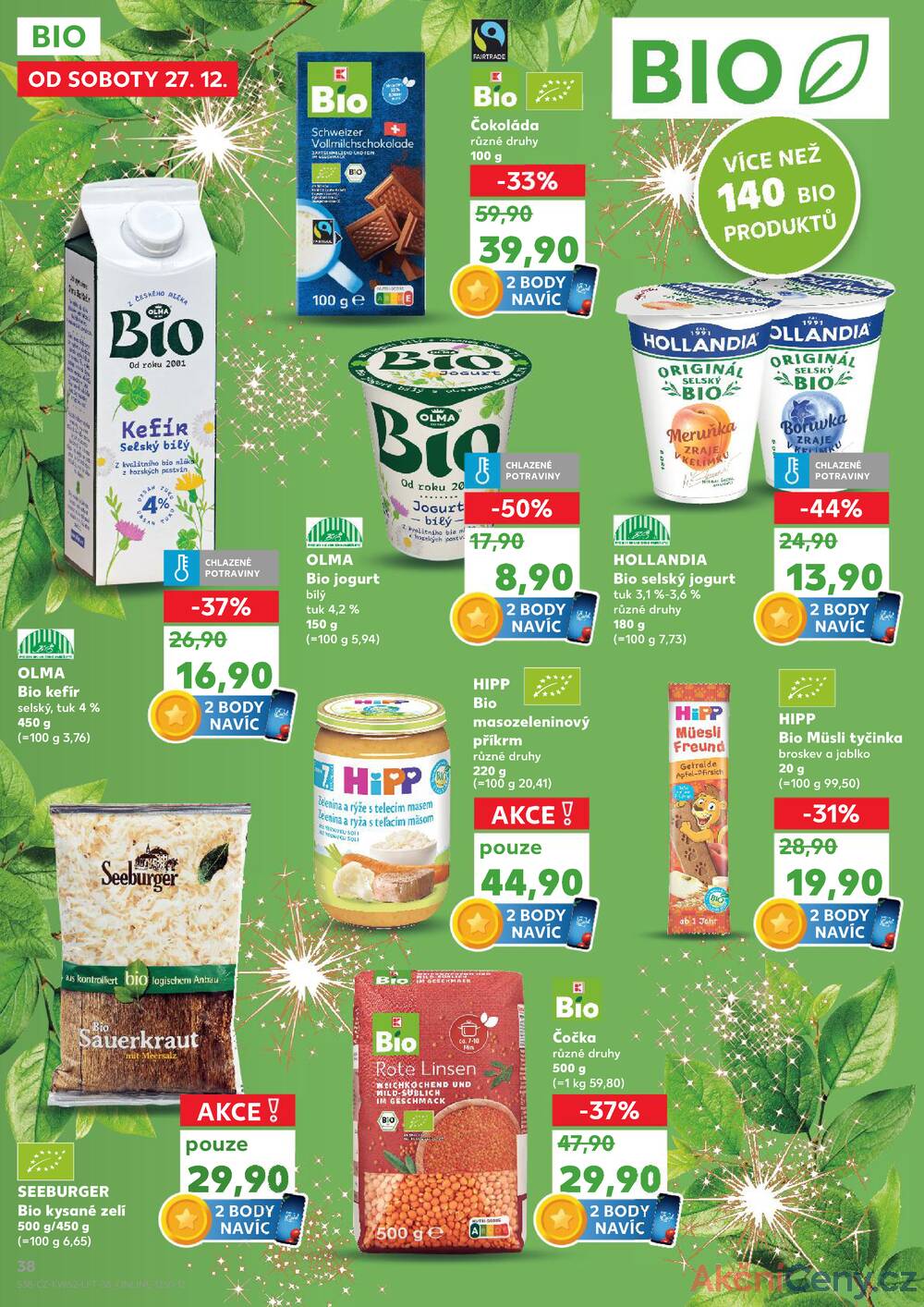 Leták Kaufland - Kaufland 27.12. - 31.12. - Kaufland - Chomutov - Otvice - strana 38