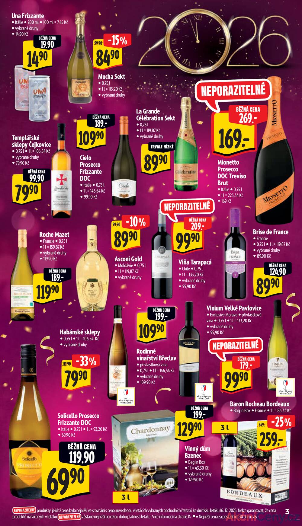 Leták Albert - Albert Supermarket od 27.12. do 31.12.2025 - strana 3