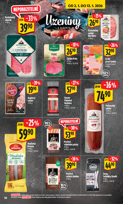 Albert  Hypermarket od 2.1. do 6.1.2026