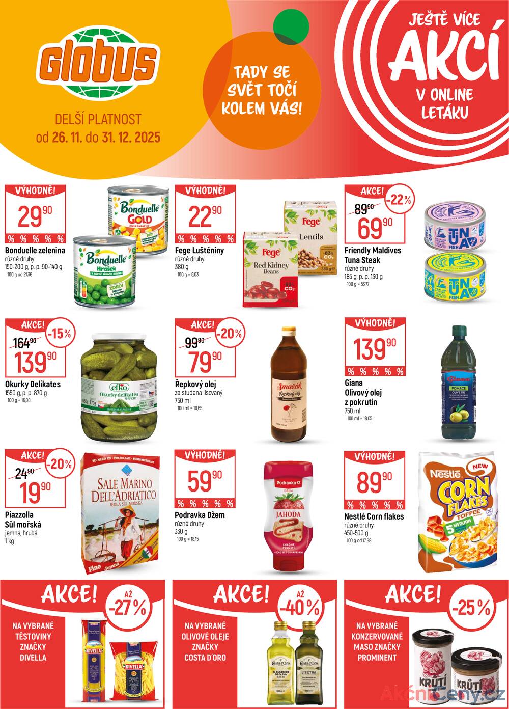 Leták Globus - Akční leták Globus 27.12. - 31.12.2025 - Globus Havířov - strana 25