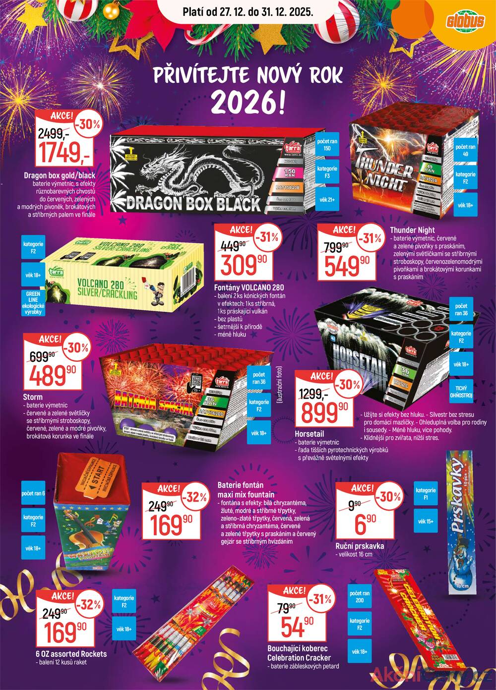 Leták Globus - Akční leták Globus 27.12. - 31.12.2025 - Globus Pardubice - strana 16