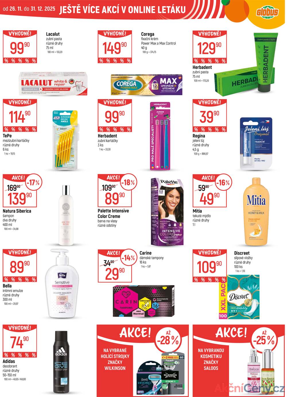 Leták Globus - Akční leták Globus 27.12. - 31.12.2025 - Globus Pardubice - strana 29
