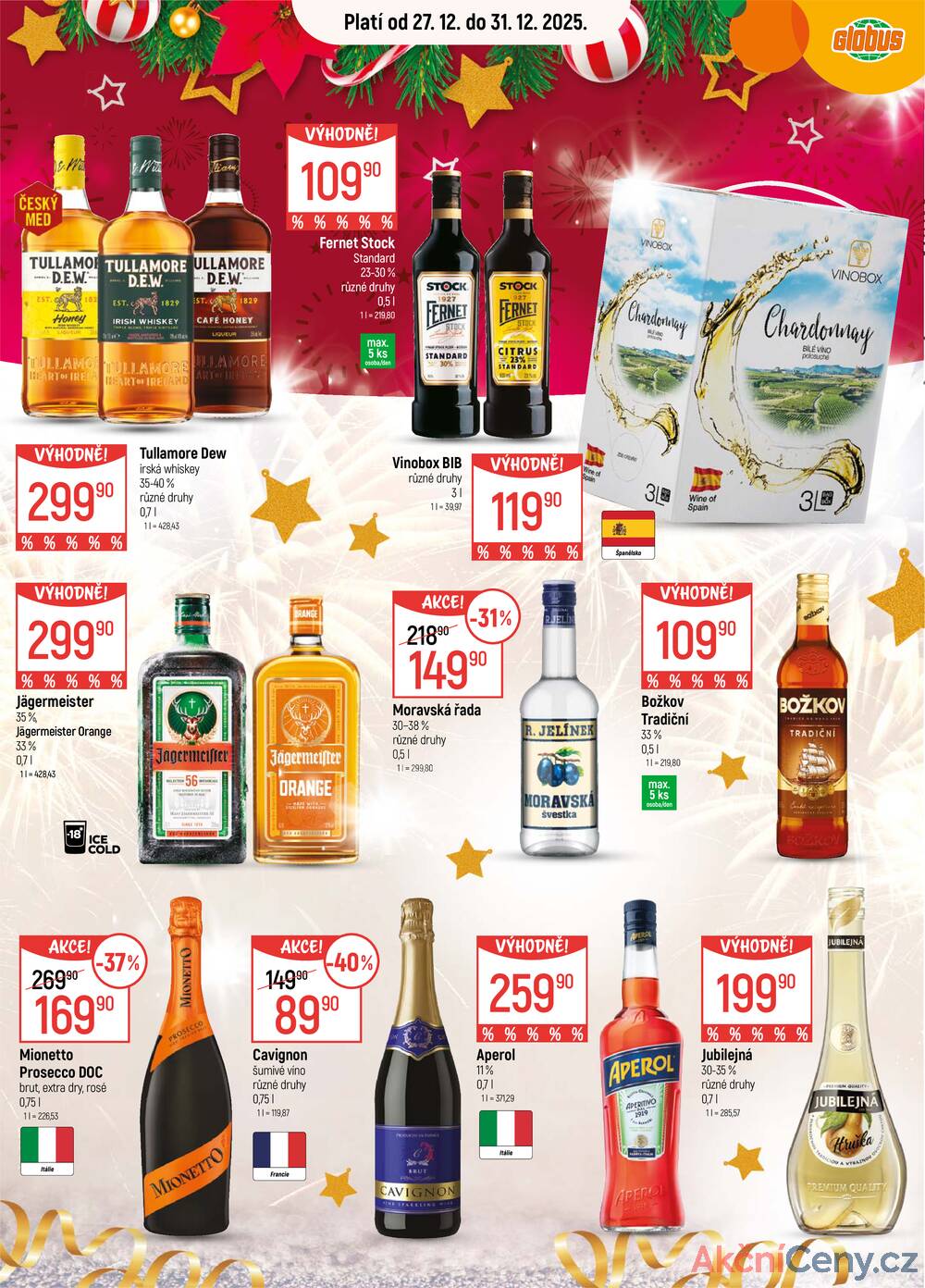 Leták Globus - Akční leták Globus 27.12. - 31.12.2025 - Globus Praha - Štěrboholy - strana 12