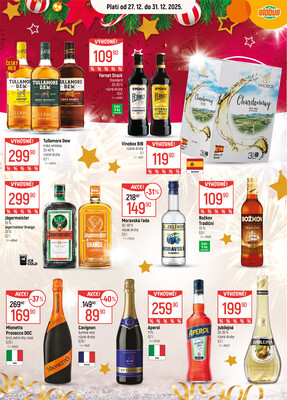 Akční leták Globus 27.12. - 31.12.2025 - Globus Praha - Štěrboholy
