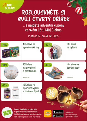 Akční leták Globus 27.12. - 31.12.2025 - Globus Praha - Štěrboholy