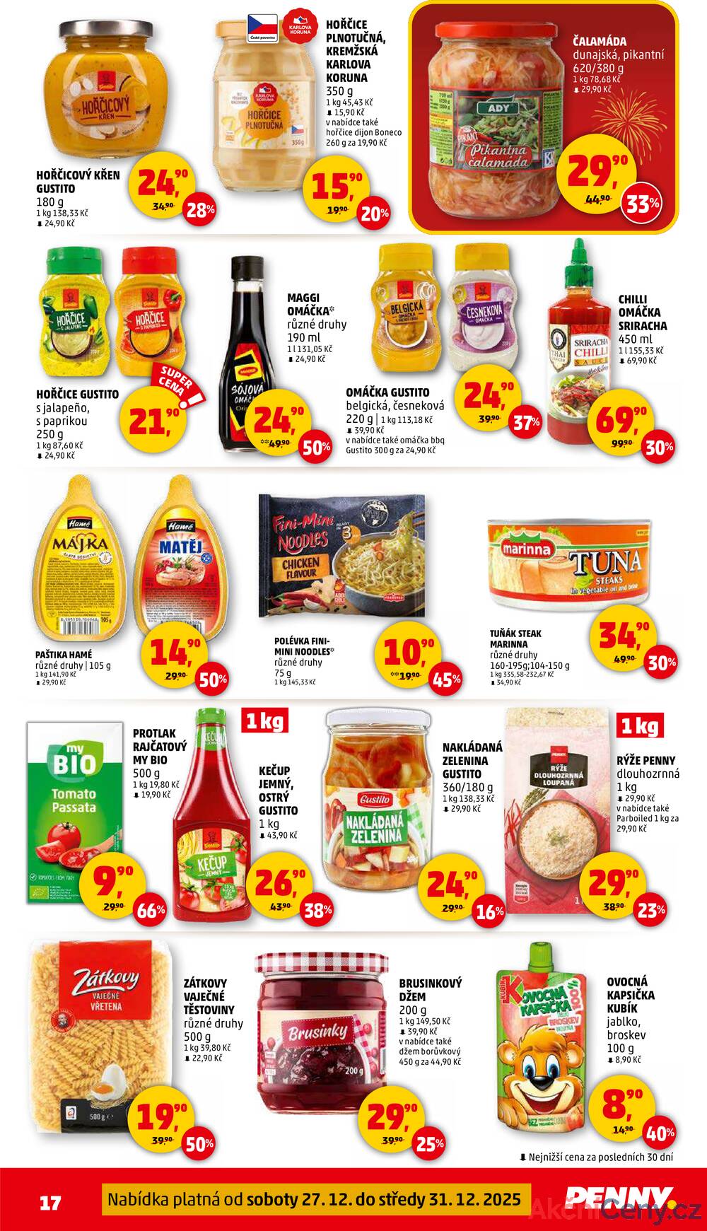 Leták Penny Market - Penny Market od 27.12. do 31.12.2025 - strana 17