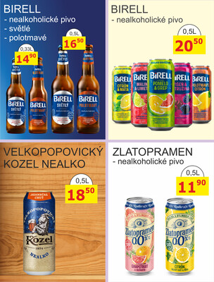 BENE Nápoje od 1.1. do 31.1.2026