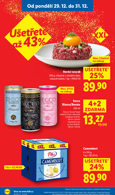 Lidl od 29.12. do 31.12.2025