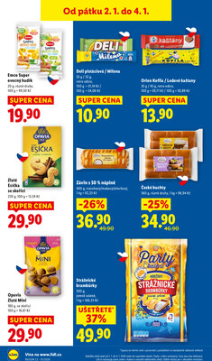 Lidl Pátek od 2.1. do 4.1.2026