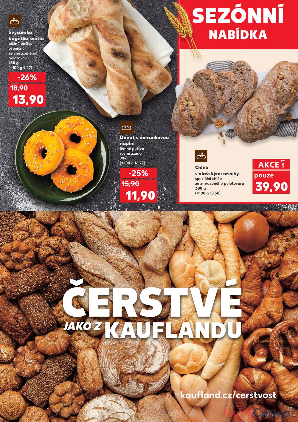 Leták Kaufland - Kaufland 2.1. - 6.1. - Kaufland - Praha 3 (Jarov) - strana 13