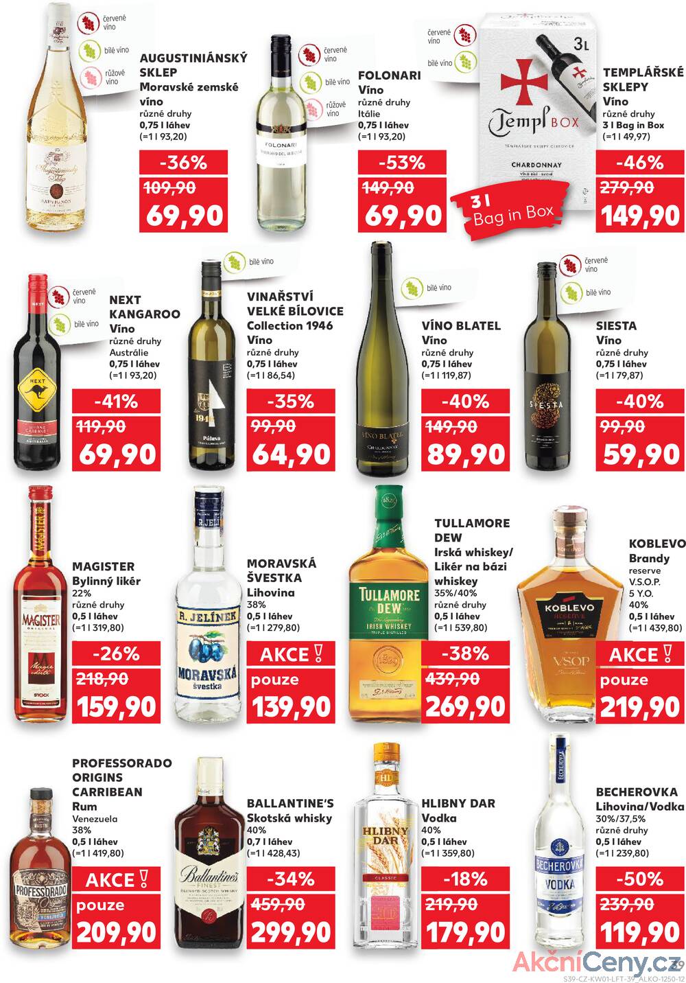 Leták Kaufland - Kaufland 2.1. - 6.1. - Kaufland - Chomutov - Otvice - strana 39