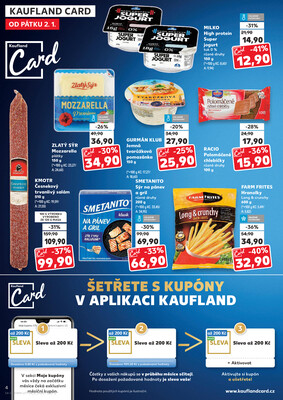 Kaufland 2.1. - 6.1. - Kaufland - Chomutov - Otvice