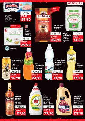 Kaufland 2.1. - 6.1. - Kaufland - Havlíčkův Brod