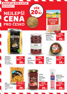 Kaufland 2.1. - 6.1. - Kaufland - Havlíčkův Brod