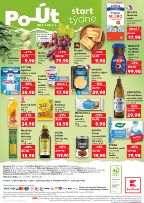 Kaufland 2.1. - 6.1. - Kaufland - Havlíčkův Brod