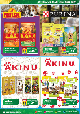 Tamda Foods od 31.12. do 6.1.2026