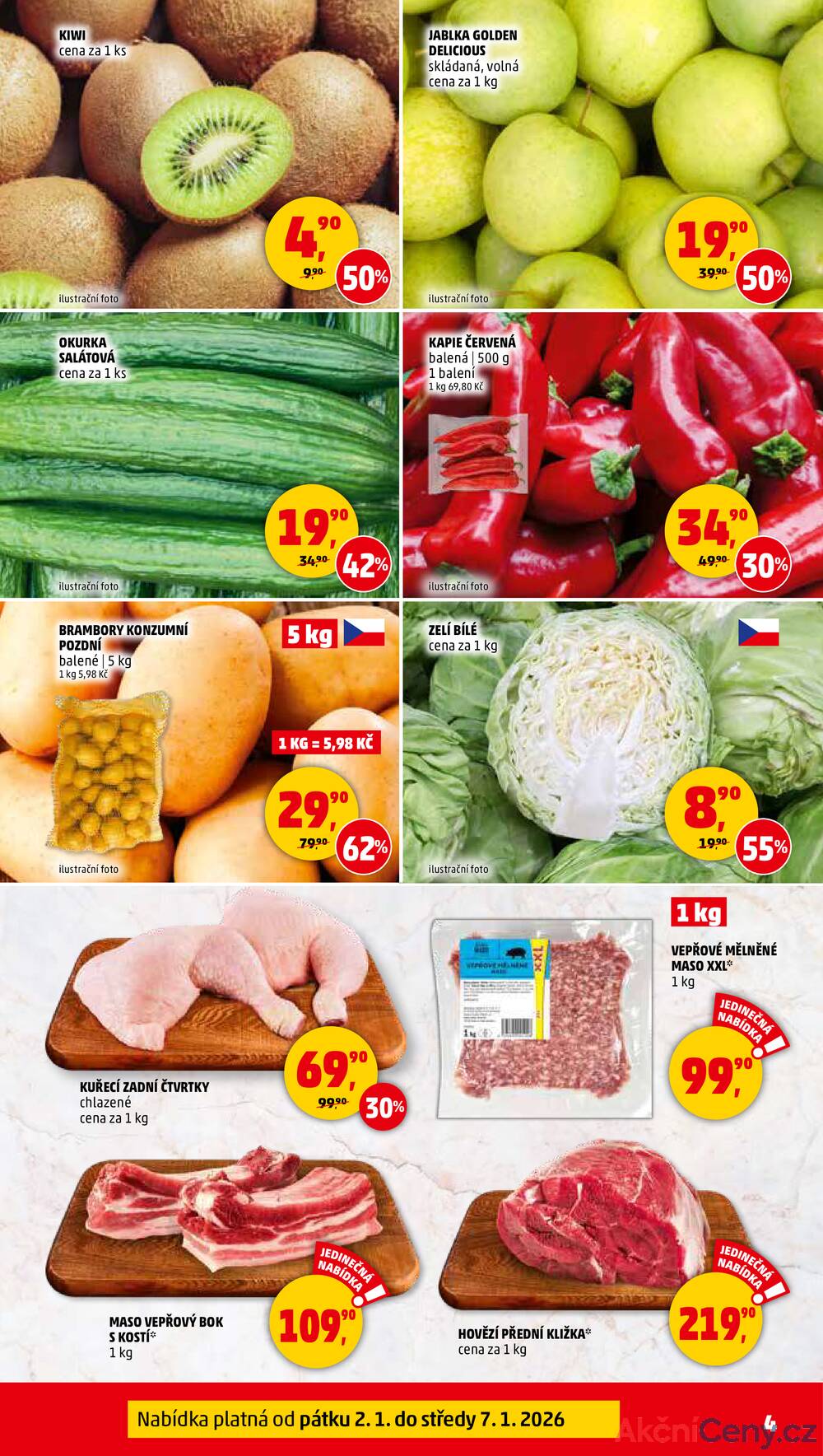 Leták Penny Market - Penny Market od 2.1. do 7.1.2026 - strana 4