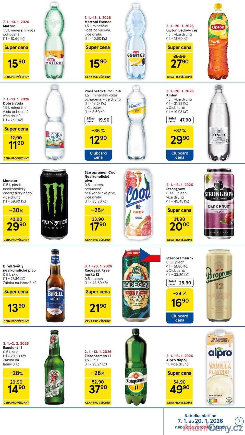 Leták Tesco - Tesco supermarkety od 7.1. do 13.1.2026 - strana 7