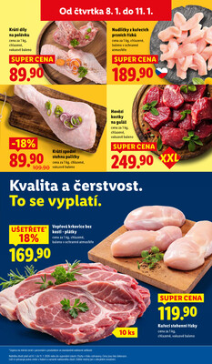 Lidl Čtvrtek od 8.1. do 11.1.2026