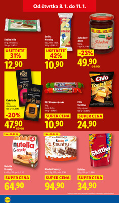 Lidl Čtvrtek od 8.1. do 11.1.2026