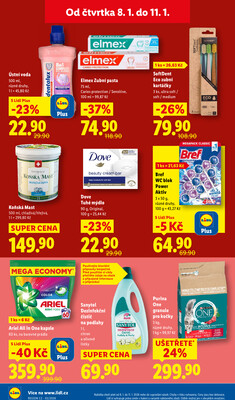 Lidl Čtvrtek od 8.1. do 11.1.2026