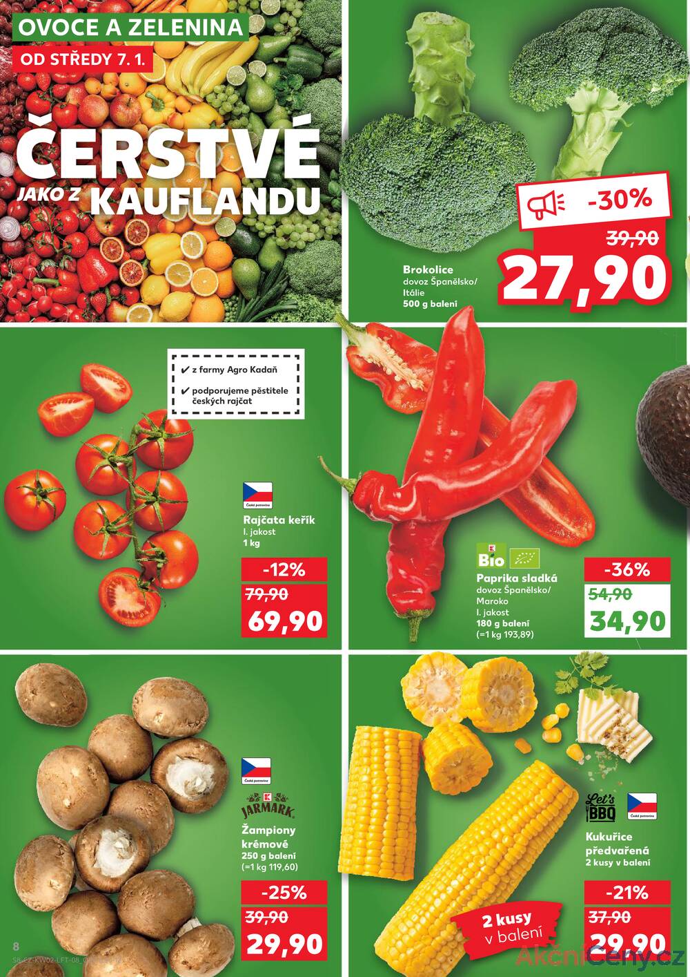 Leták Kaufland - Kaufland 7.1. - 13.1. - Kaufland - Teplice - strana 8