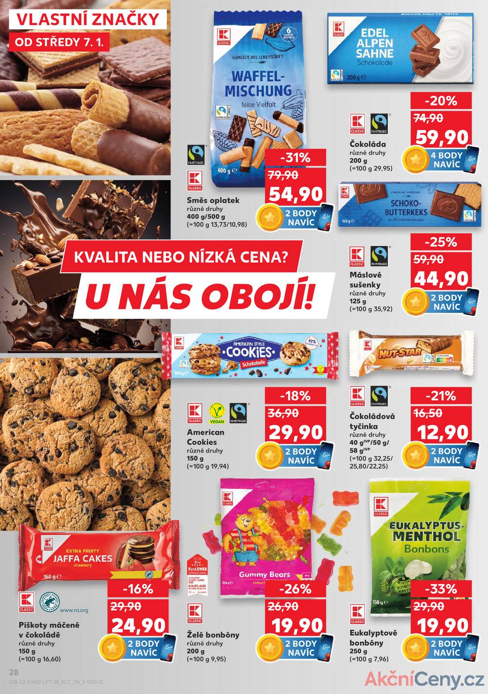 Leták Kaufland - Kaufland 7.1. - 13.1. - Kaufland - Česká Třebová - strana 28