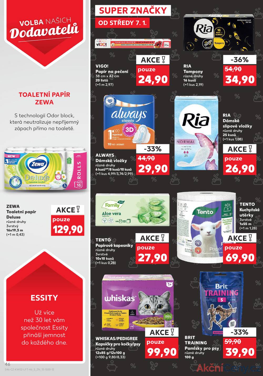 Leták Kaufland - Kaufland 7.1. - 13.1. - Kaufland - Česká Třebová - strana 46