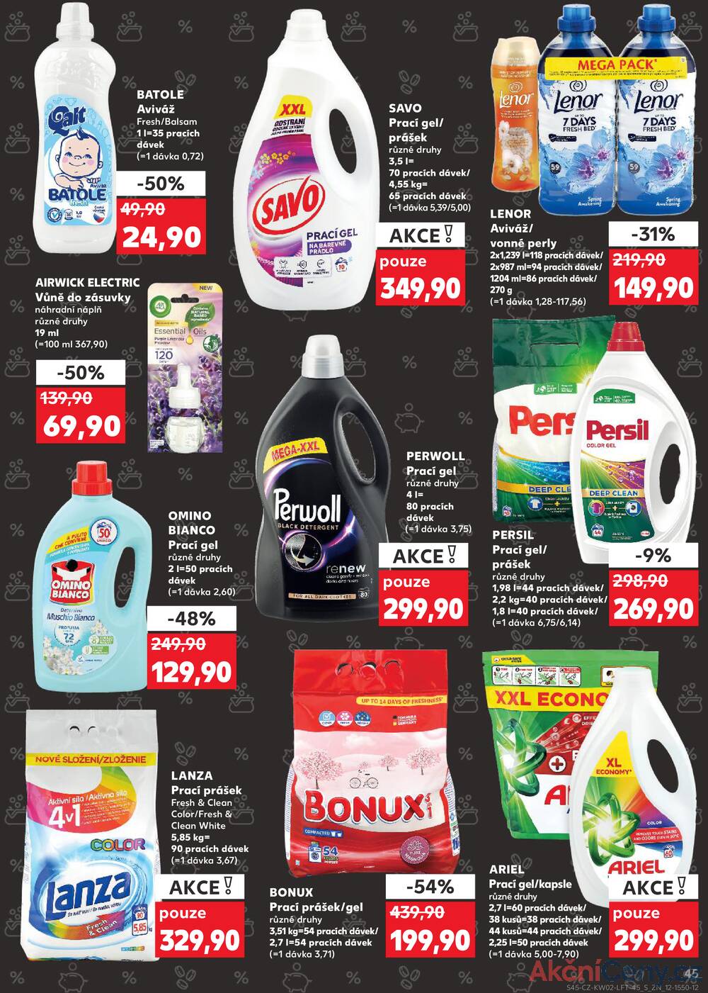 Leták Kaufland - Kaufland 7.1. - 13.1. - Kaufland Přerov (Želatovská) - strana 45