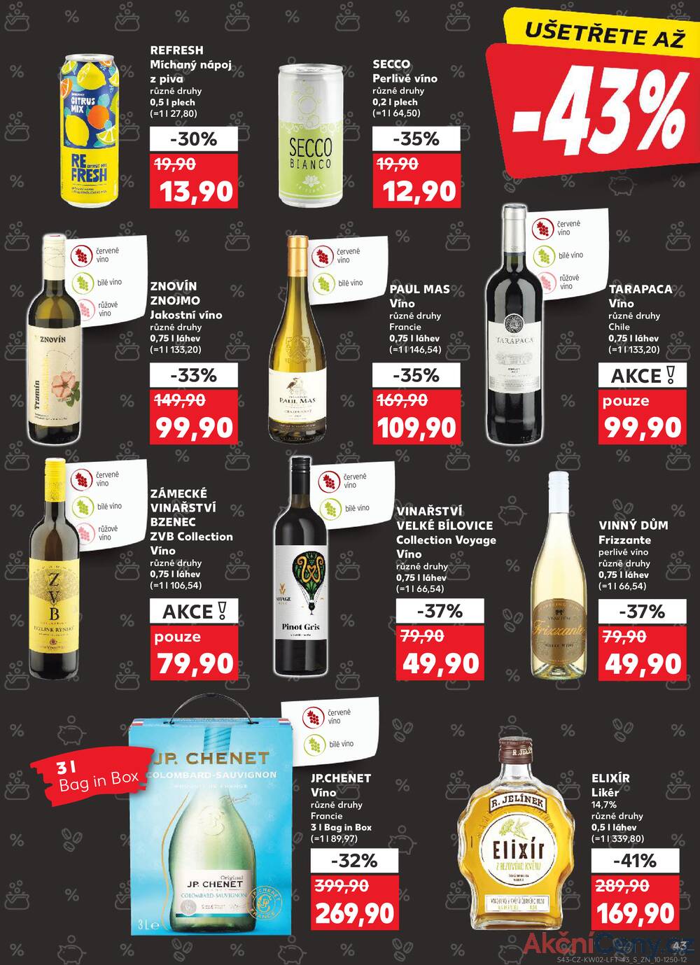 Leták Kaufland - Kaufland 7.1. - 13.1. - Kaufland - Kuřim - strana 43