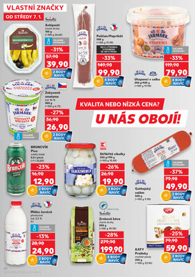 Kaufland 7.1. - 13.1. - Kaufland - Zábřeh na Moravě
