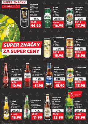 Kaufland 7.1. - 13.1. - Kaufland - Český Těšín