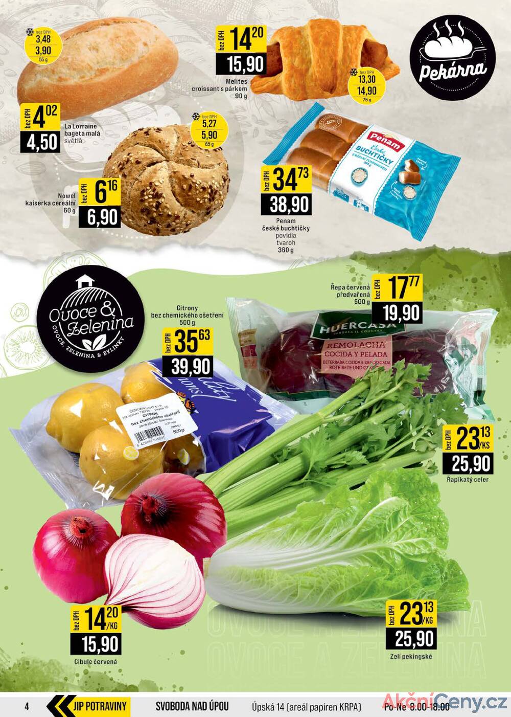 Leták JIP - JIP Cash & Carry České Budějovice, Most, Náchod, Polička, Sušice a Svoboda nad Úpou od 7.1. do 13.1.2026 - strana 4