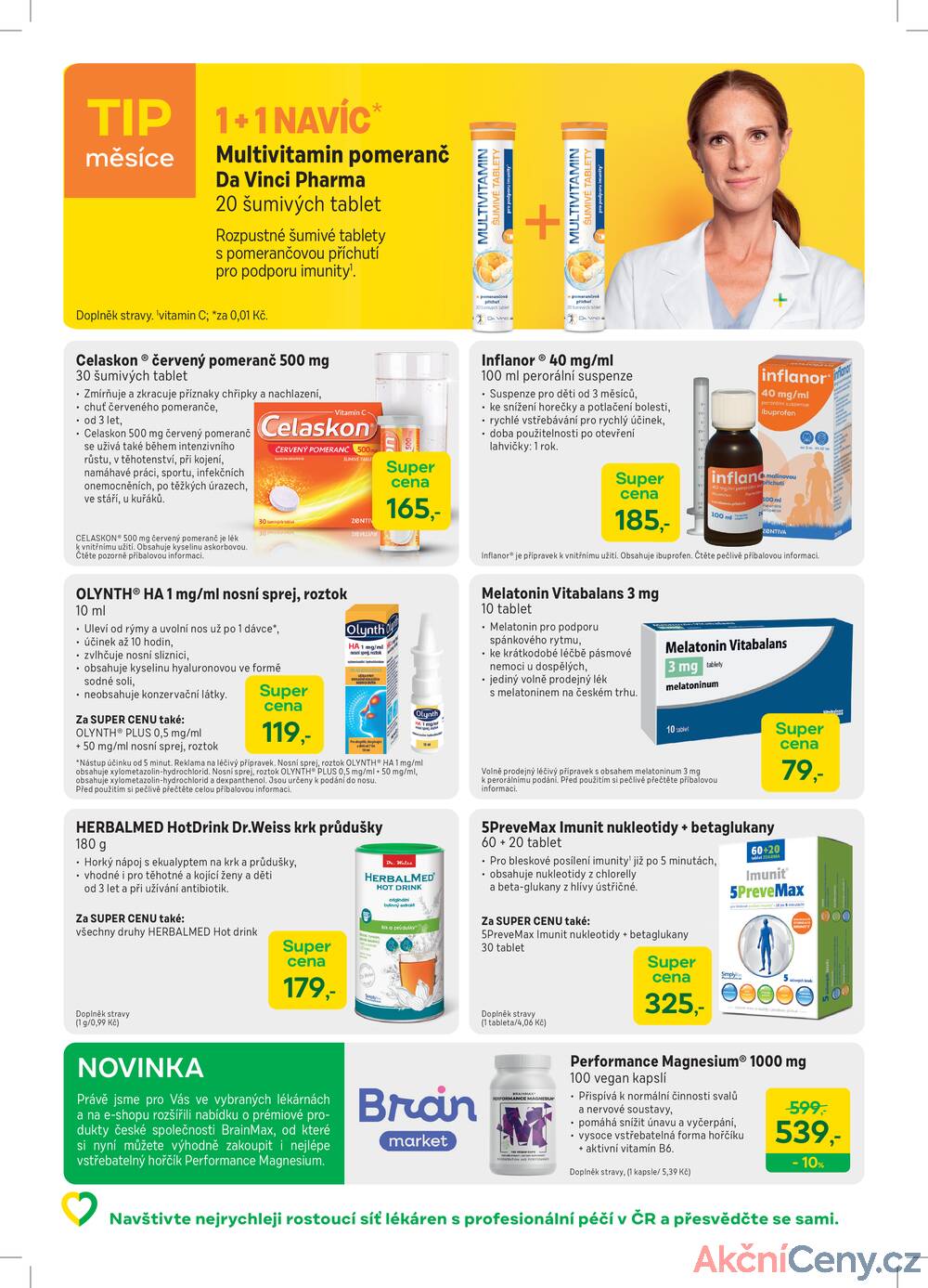 Lékárna LEMON od 2.1. do 31.1.2026