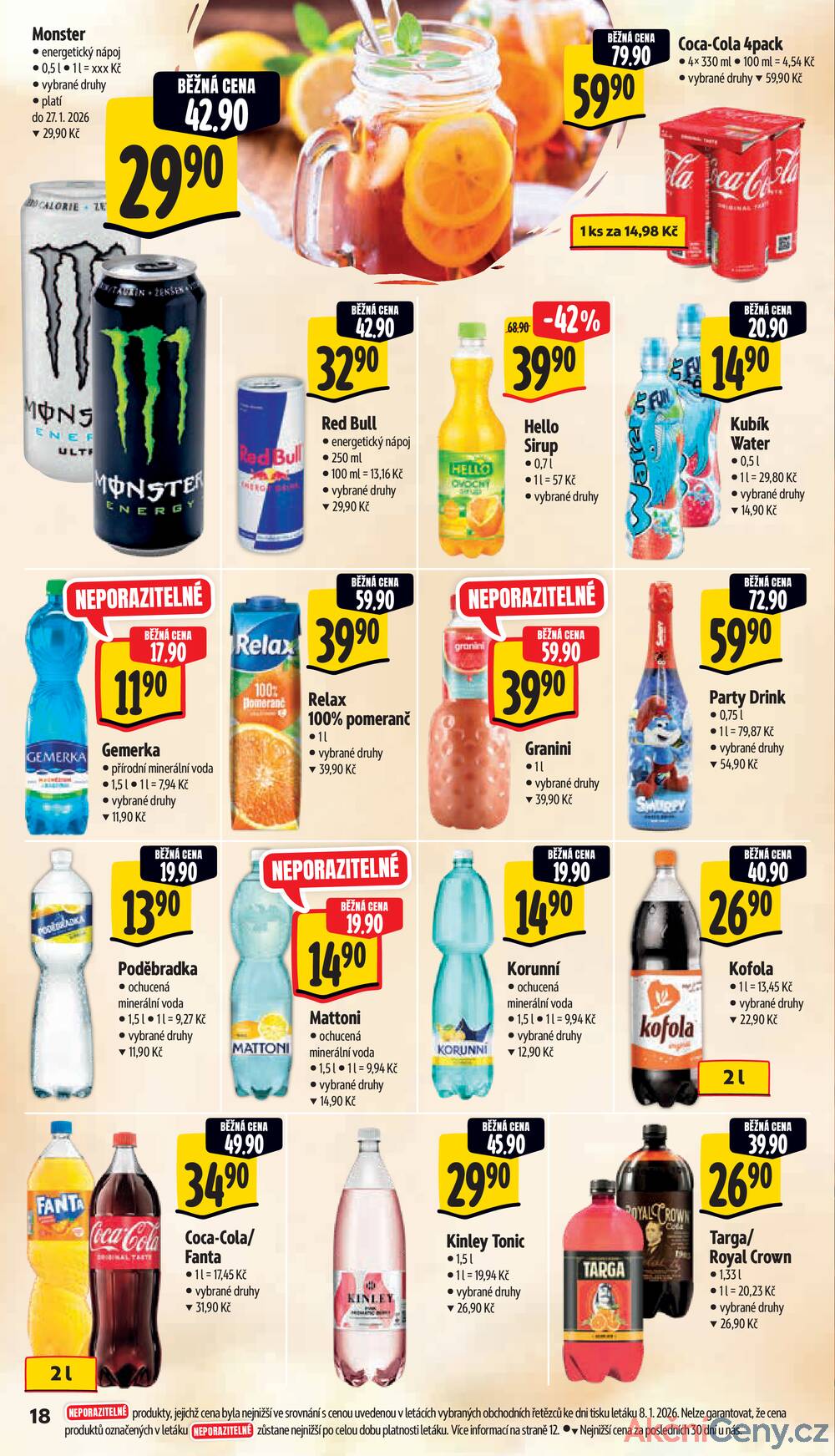 Leták Albert - Albert Supermarket od 14.1. do 20.1.2026 - strana 19