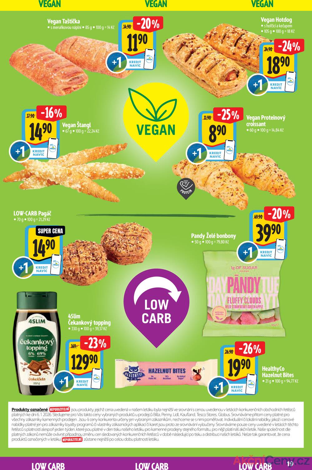 Leták Albert - Albert Supermarket katalog Bio od 14.1. do 10.2.2026 - strana 19