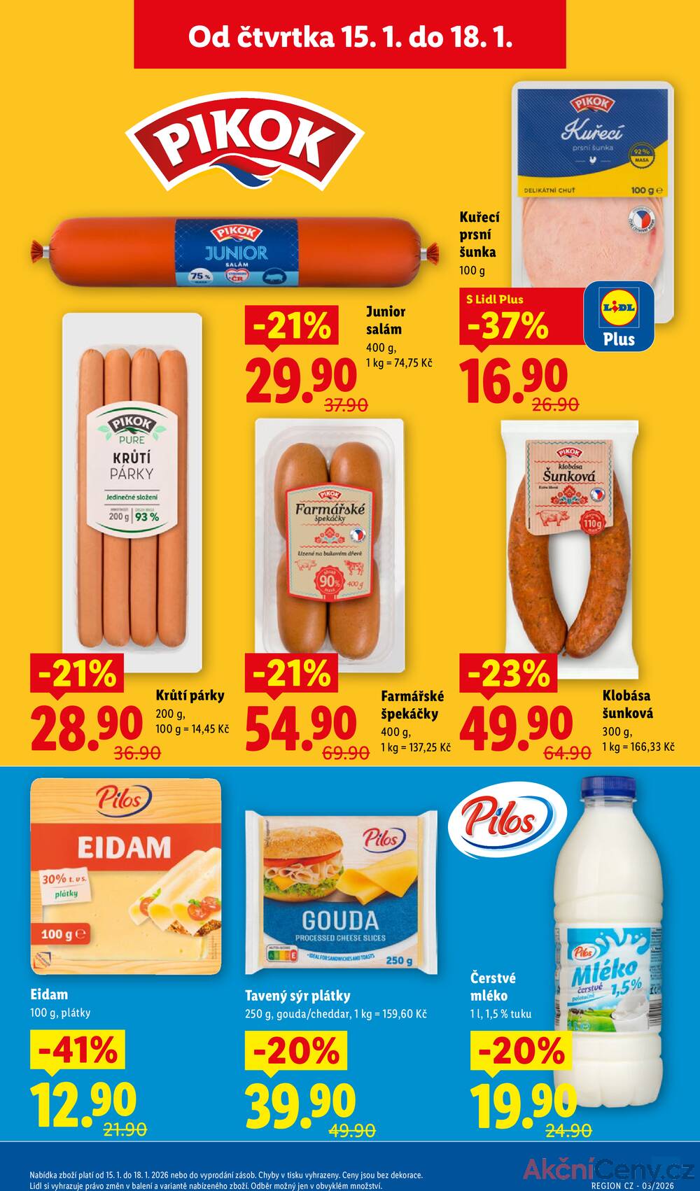 Leták Lidl - Lidl Čtvrtek od 15.1. do 18.1.2026 - strana 13