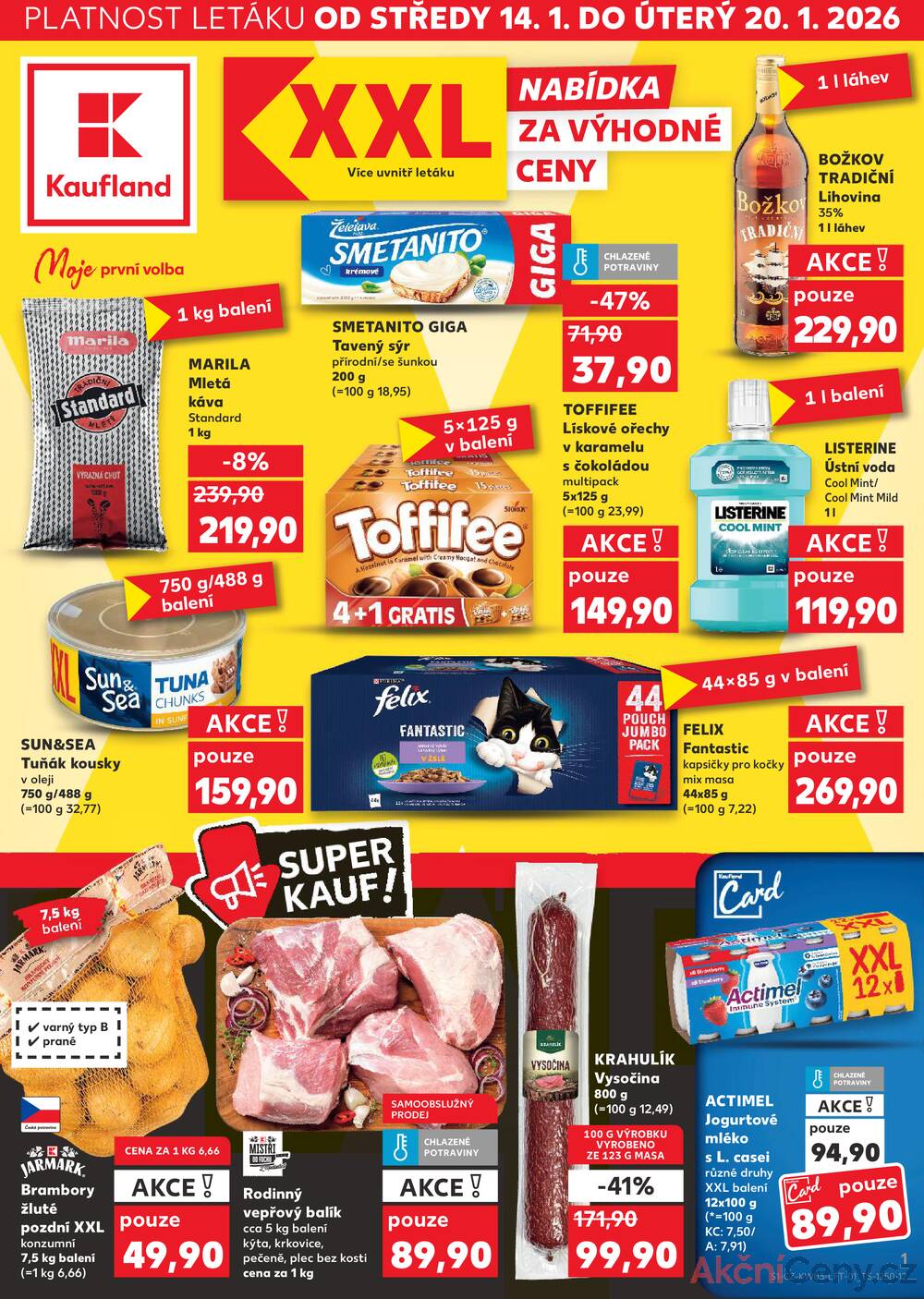 Kaufland 14.1. - 20.1. - Kaufland - Louny