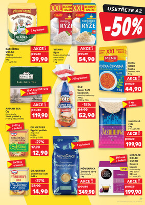 Kaufland 14.1. - 20.1. - Kaufland - Praha 3 (Jarov)