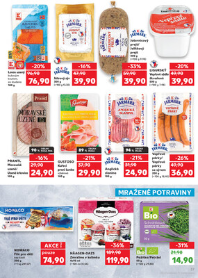 Kaufland 14.1. - 20.1. - Kaufland - Praha 3 (Jarov)
