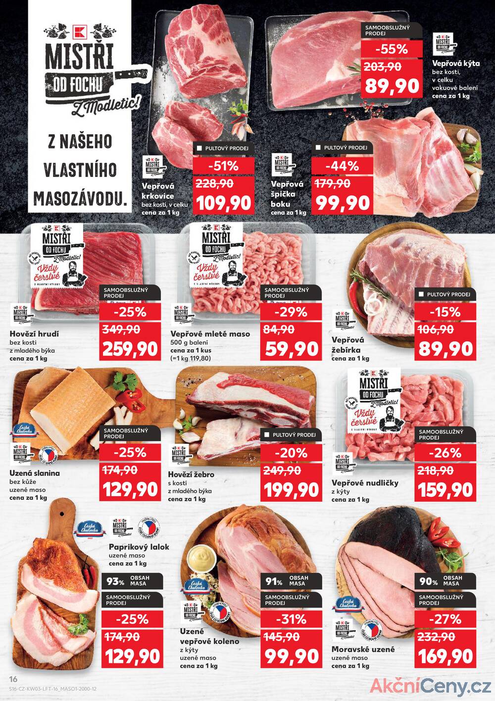 Leták Kaufland - Kaufland 14.1. - 20.1. - Kaufland - Zlín - Vršava - strana 16