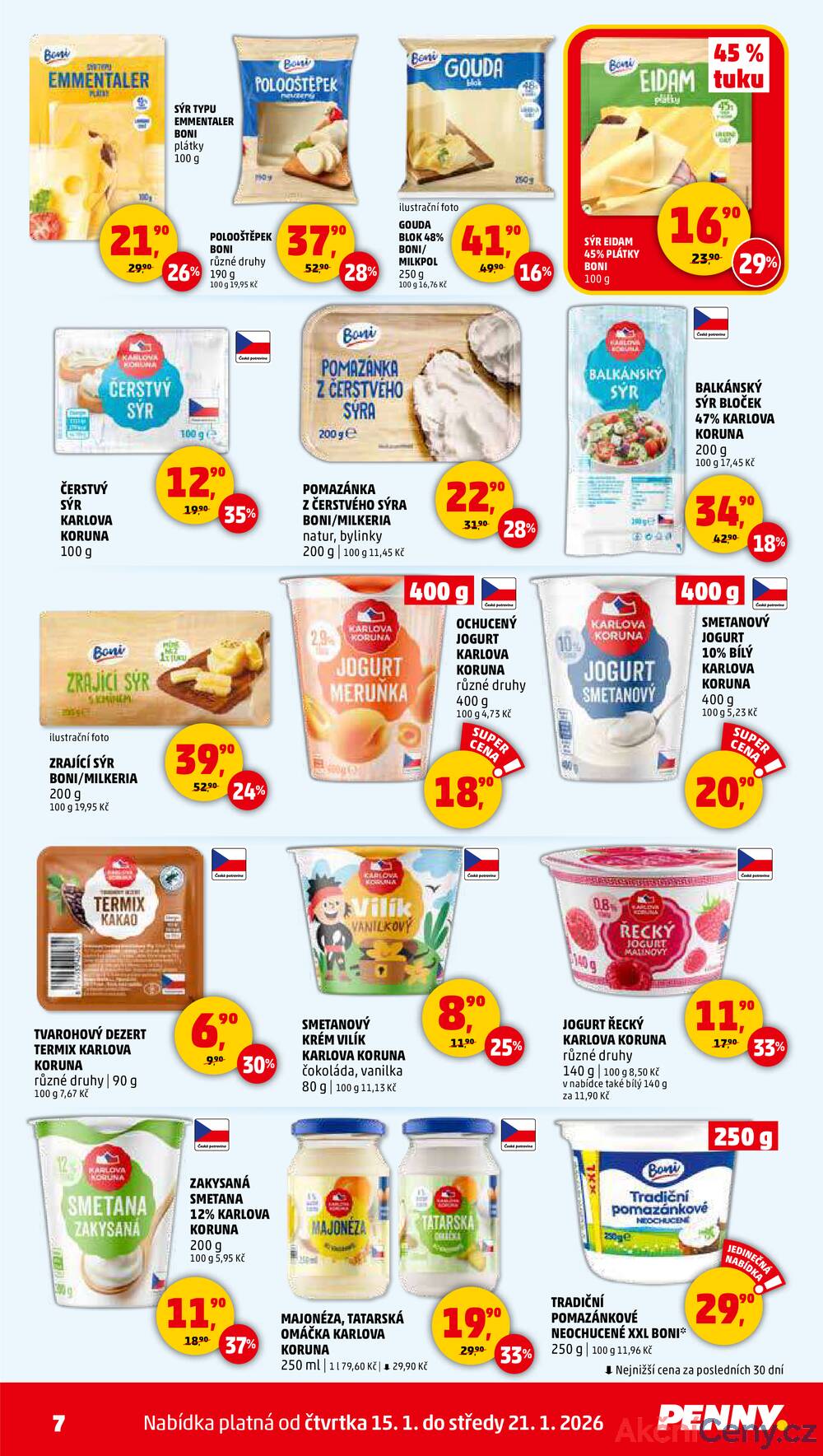 Penny Market od 15.1. do 21.1.2026