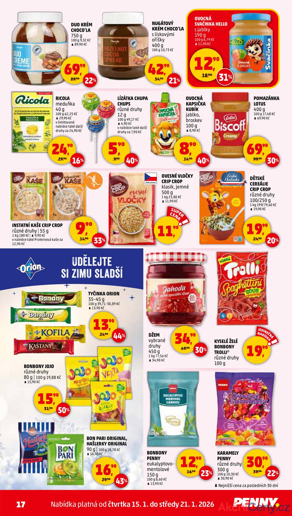 Penny Market od 15.1. do 21.1.2026