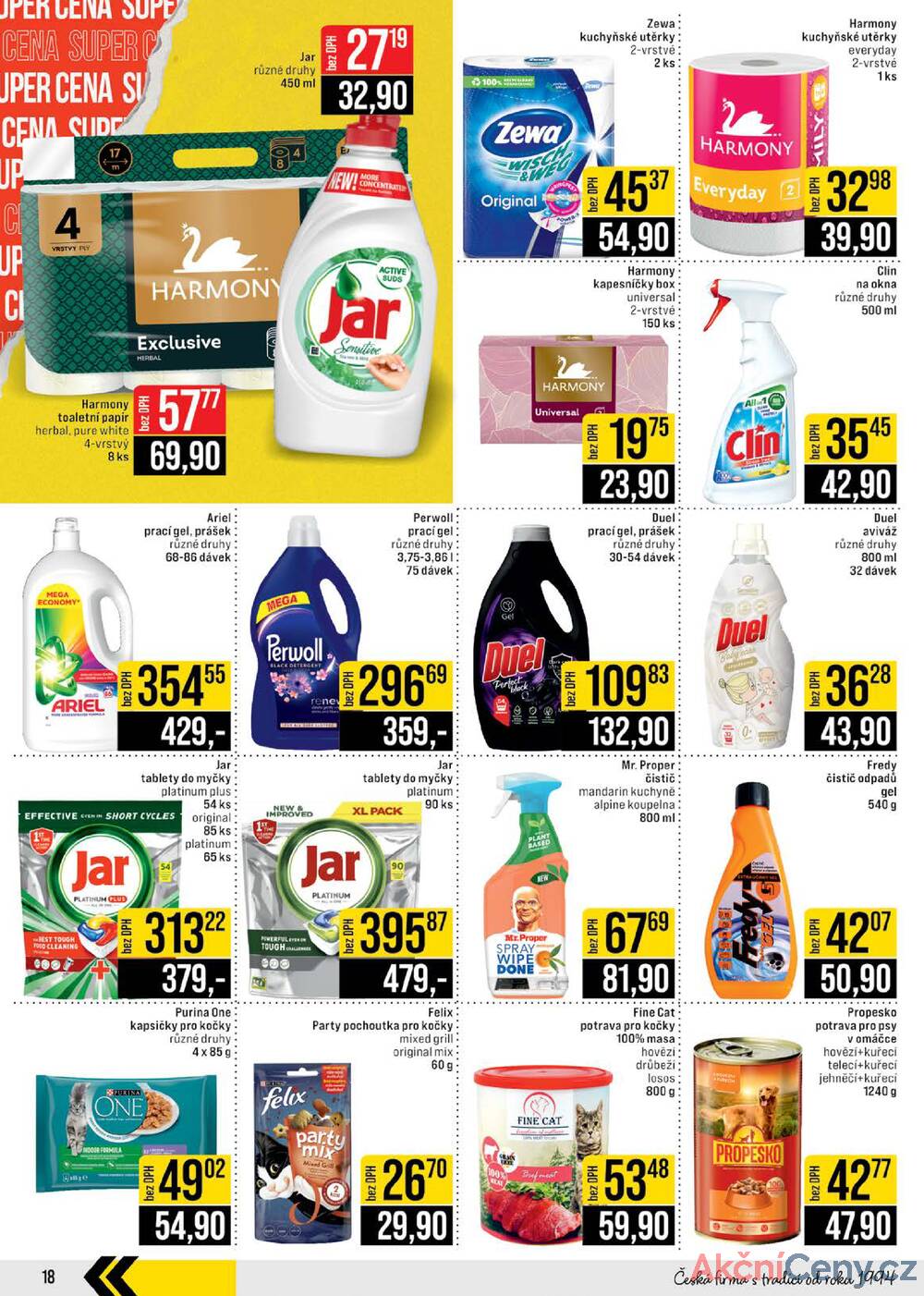 JIP Cash & Carry Brno, Praha, Ostrava, Jilemnice, Pardubice, Ostrava, Karlovy Vary, Olomouc a Zlín od 14.1. do 20.1.2026