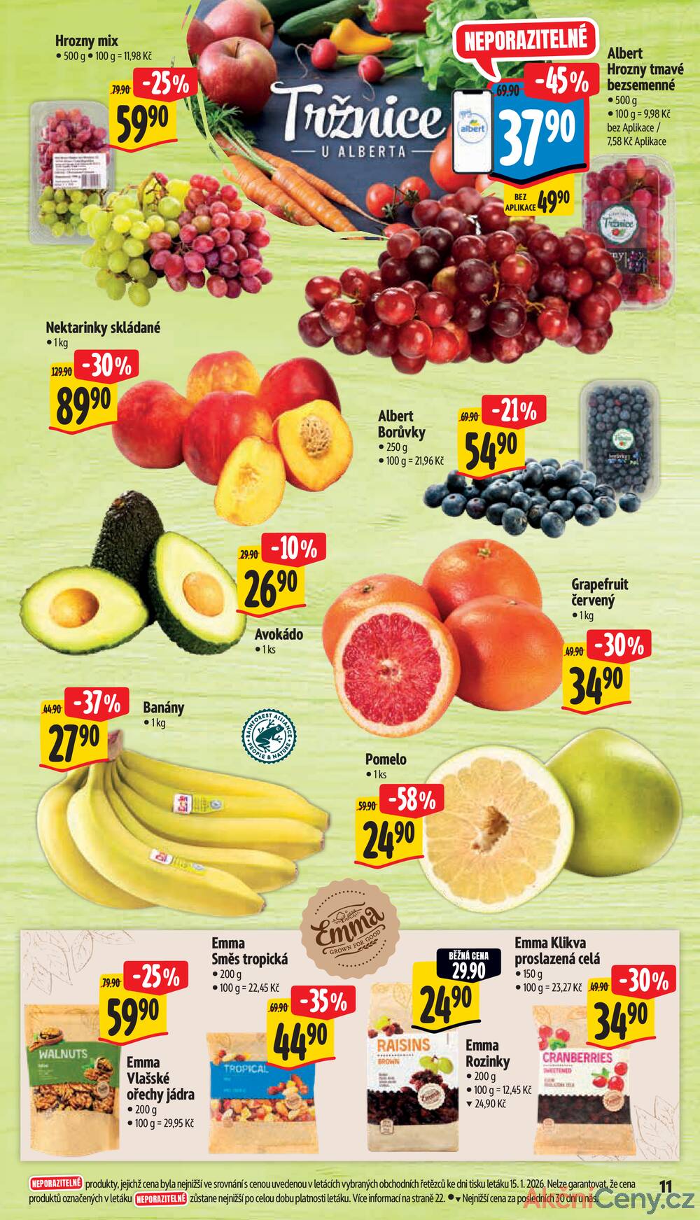 Albert Supermarket Jihomoravský od 21.1. do 27.1.2026